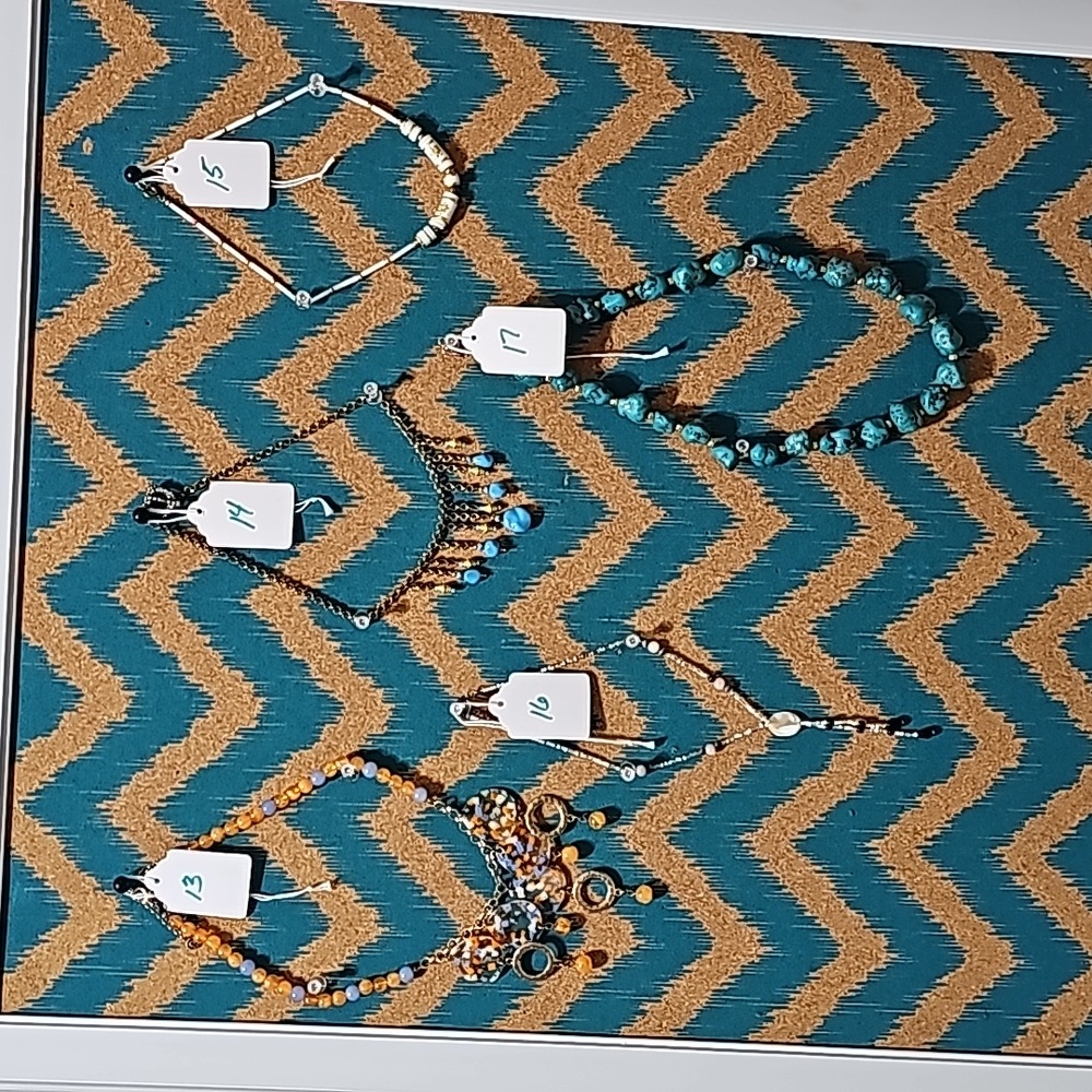 Beaded necklaces